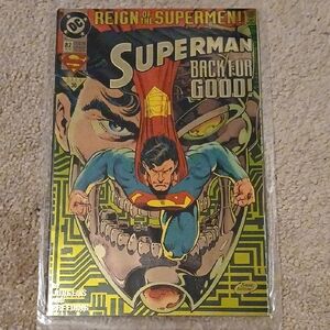 Superman Comic Book - Back for Good!
